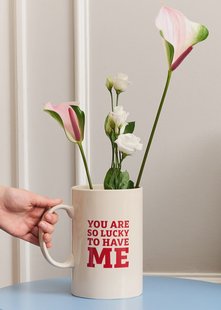 Reuzenbeker met tekst - 1,6 L