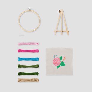 Lentebloemen borduurpakket