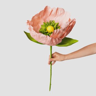 DIY reuzenbloem van papier