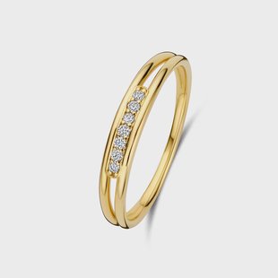 Isabel Bernard De La Paix Ayla Ring Met Diamanten 0.05 ct voor dames