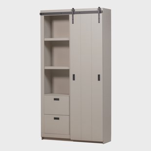 vtwonen Opbergkast 'Slide' 230 x 122cm, kleur Dust