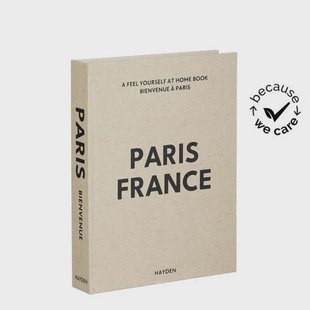 Mica Decorations decoratie boek Paris France - opbergboek