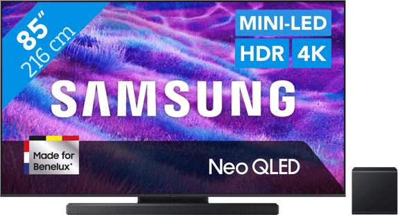 Samsung 85 Neo QLED QN80F 4K (2025) + Samsung HW-QS700F (2025)