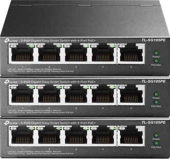 TP-Link TL-SG105PE 3-Pack