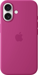 Apple iPhone 16 Back Cover met MagSafe Fuchsia