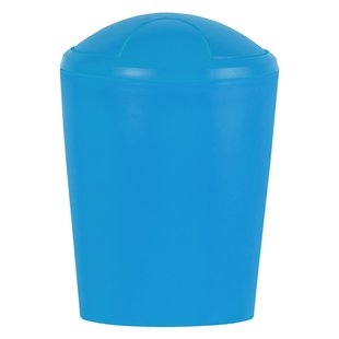 Spirella Afvalbak Move - Blauw - Kunststof - 11l