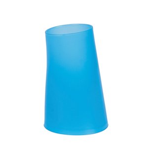 Spirella Beker Move - Blauw - 8x8x12,5cm