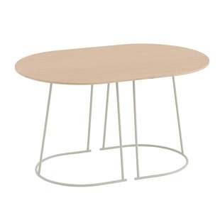 Muuto Airy Small Salontafel 68x44 Eikenhout