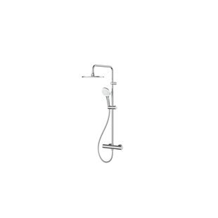 Aquavive Regendouche - Met Thermostatische Kraan - Met Handdouche - 3-straals - Waterbesparend