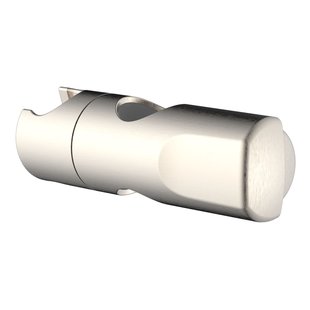 Aquavive Douchekophouder - Verstelbaar - Geborsteld Nikkel - 12cm