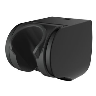 Aquavive Douchekophouder - Verstelbaar - Mat Zwart - 12cm