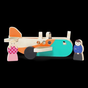 Houten vliegtuig