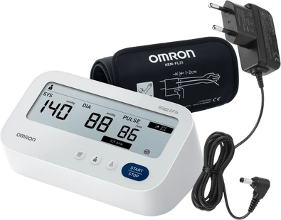 Omron X3 Comfort AFib + AC Adapter