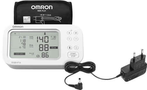 Omron X7 Smart AFib + AC Adapter