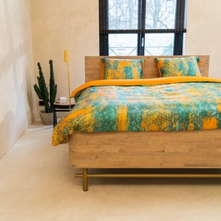 Sale - Kayori Juro - Dekbedovertrek - Tencel - 140/200-220 - Turqoise