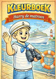 Kleurboek, Harry de matroos. (serie beroepen)