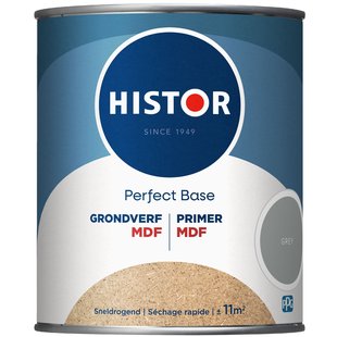 Histor Perfect Base Grondverf Mdf Grijs 750ml
