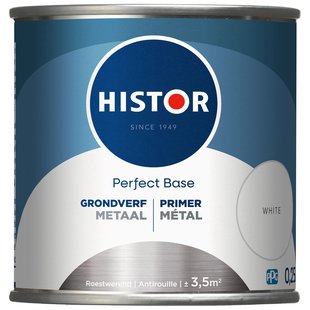 Histor Perfect Base Grondverf Metaal Wit 250ml