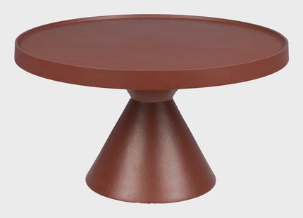 Zuiver Ronde Salontafel 'Floss' 60cm, kleur Marsala