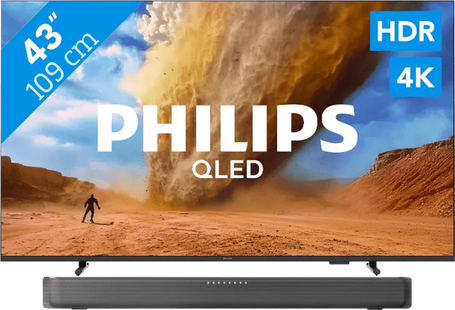 Philips 43 PUS7800 QLED 4K (2025) + Philips TAB5109