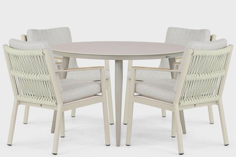 Coco Sevilla/Vienna 120 cm dining tuinset 5-delig