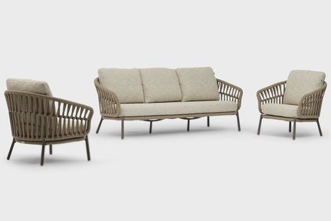 Coco Elara stoel-bank loungeset 3-delig