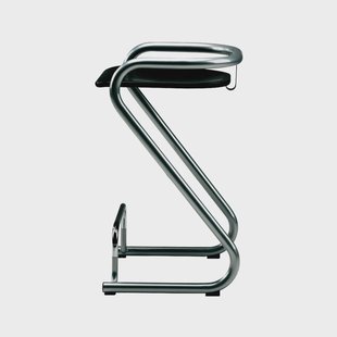 Lammhults S70-3 barkruk Zwart-chroom