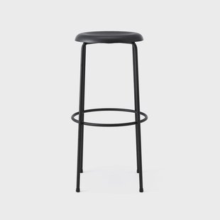 Lammhults Taburett barkruk Zwart-zwart, 78 cm