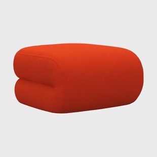 Lammhults BAU voetenbank Vidar 0542 rood, recht