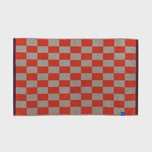 Mette Ditmer Retro badmat 50x80 cm Dark orange