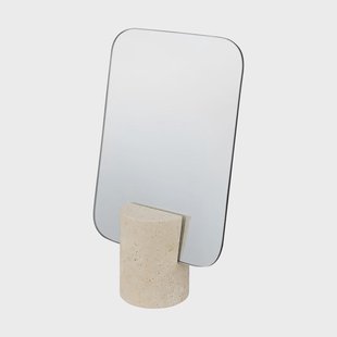 Mette Ditmer Travertin tafelspiegel Linen