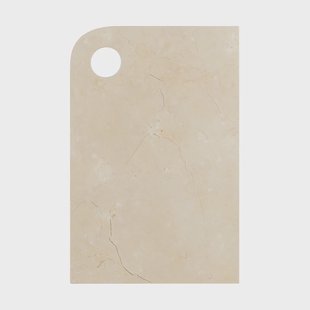 Mette Ditmer Marble serveerblad medium 20x30 cm Sand