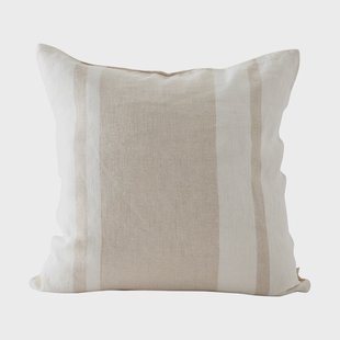 Tell Me More Jules kussensloop Natural stripe, 50x50 cm