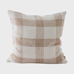 Tell Me More Odette kussensloop Brown, 50x50 cm