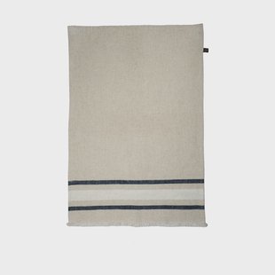 ERNST Ernst keukendoek Naturel-wit-blauw, 47x70 cm