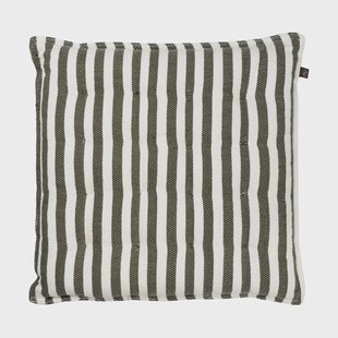 ERNST Ernst zitkussen 40x40 cm Saliegroen, wit