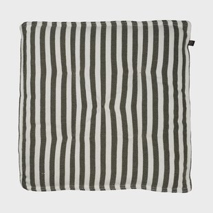 ERNST Ernst zitkussen 45x45 cm Saliegroen-wit