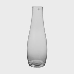 ERNST Ernst karaf geribbeld glas Helder, Ø10x28 cm