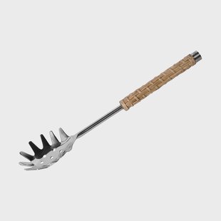 ERNST Ernst pastalepel gevlochten handvat Zeegras, 29 cm