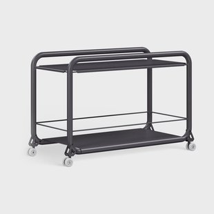 Lammhults Tension rolwagen Grafiet textuur