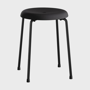 Lammhults Taburett kruk Zwart, 45 cm