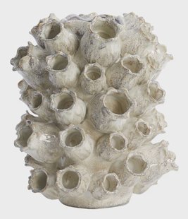 Light & Living Vaas 'Keiki' Keramiek, 32cm hoog, kleur Zand