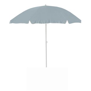 Central Park Stokparasol - D 180cm - Blauw - Kantelbaar 140g/m²
