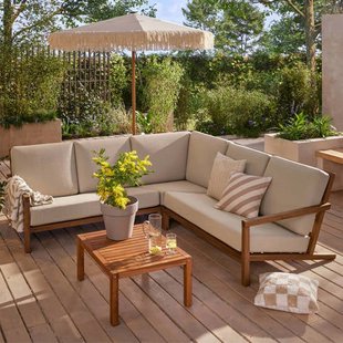 NOUS Garden loungeset met salontafel Evora