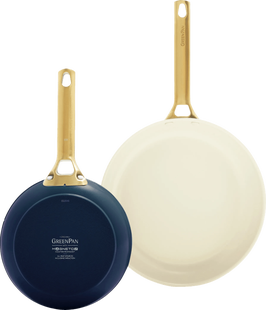 GreenPan Padova Reserve 20 + 26 cm koekenpannenset Oxford Blue