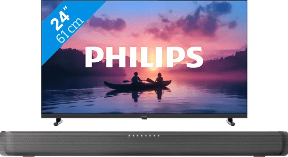 Philips 24 PHS6000 (2025) + Philips TAB5109