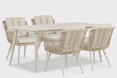 Coco Custa/Vienna 180 cm dining tuinset 5-delig