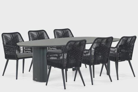 Coco Vedra/Weave 240 cm dining tuinset 7-delig