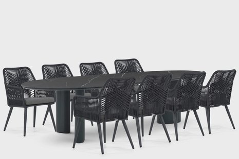 Coco Vedra/Weave 300 cm dining tuinset 9-delig