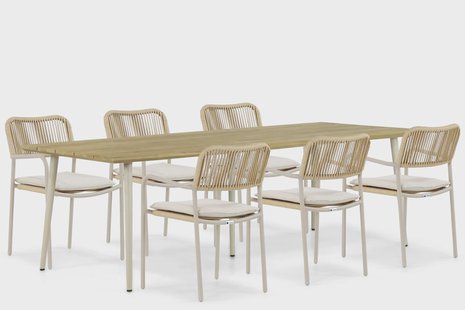 Coco Penya/Montana 240 cm dining tuinset 7-delig